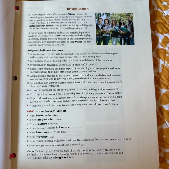 Spanish Language Introduction Book - Blue Cover - Picture 5 of 5